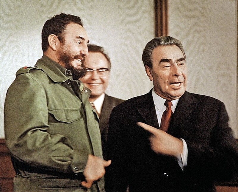 Встреча Леонида Брежнева и Фиделя Кастро, 1970-е