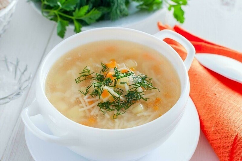 Куриный суп от простуды