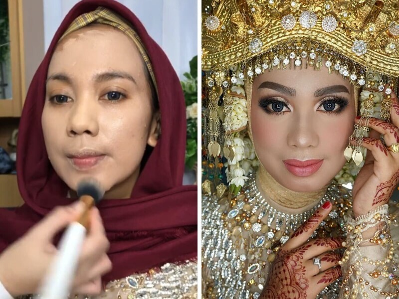 К такому жизнь меня не готовила: 16 фотографий невест из Азии