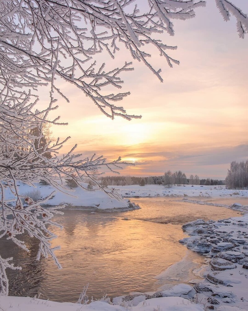 Красота зимней Финляндии на снимках Юкка Рисикко