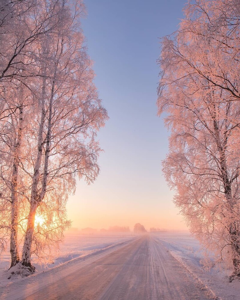 Красота зимней Финляндии на снимках Юкка Рисикко