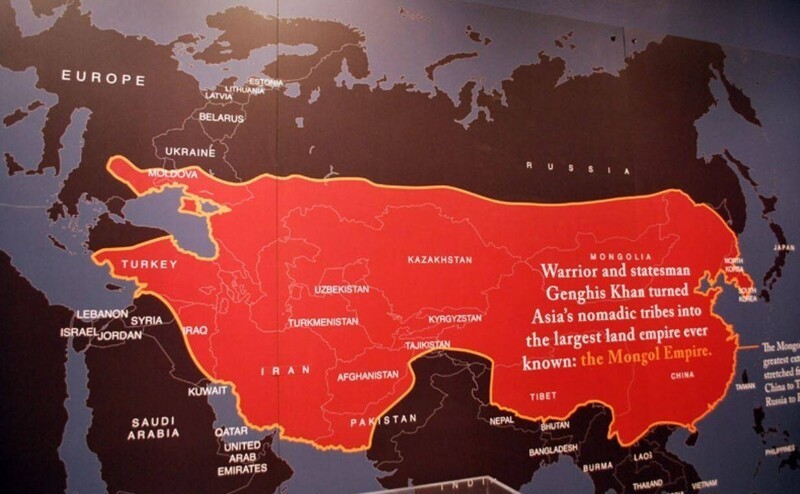 Завоевания Чингисхана.