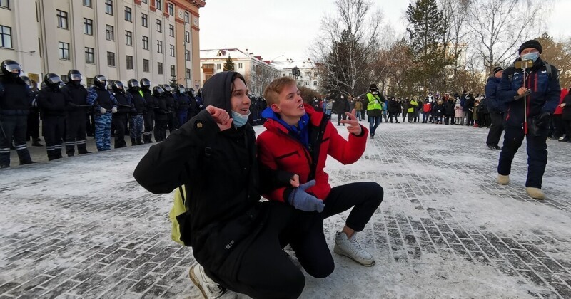 Людям надоело «гулять» за Навального – на митинги в Москве пришло около 1,5 тысяч человек