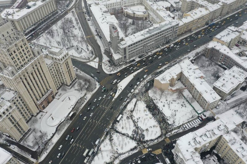 Москвичи наплевали на призывы хомяков и остались дома 31 января