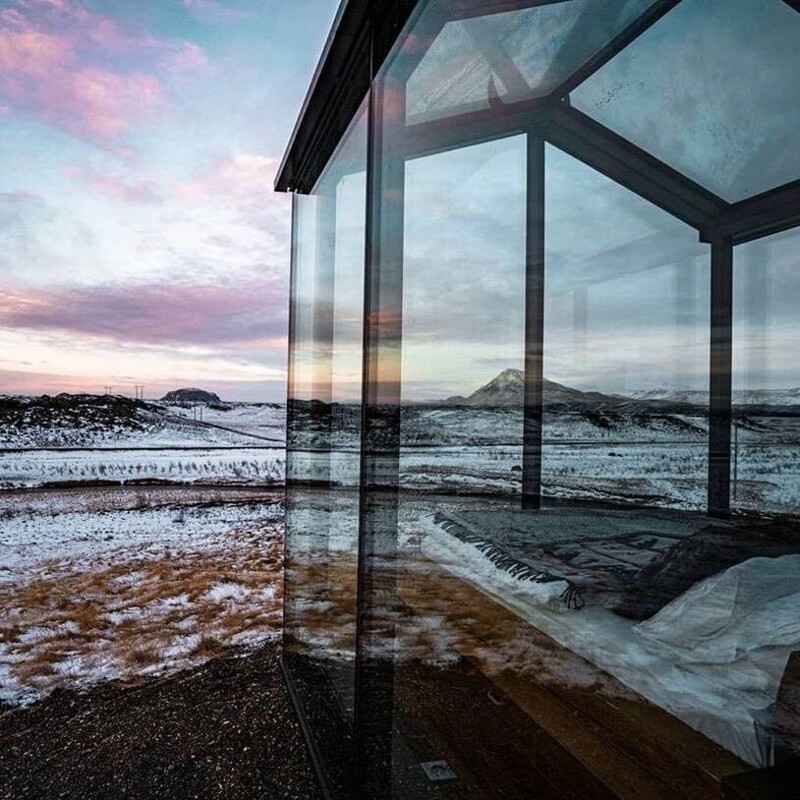 Необычный домик в Исландии