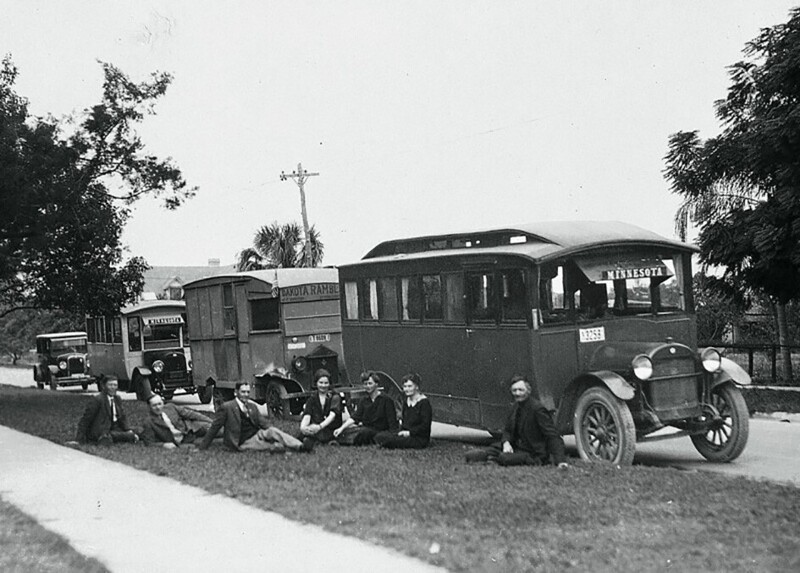 Дома на колесах в 1920-х годах