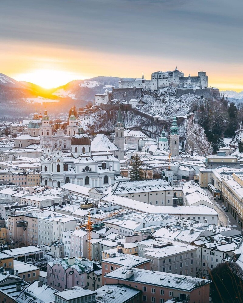 Австрия и Норвегия зимой на снимках Себастьяна Шейхла