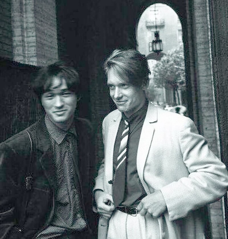 Виктор Цой и Георгий «Густав» Гурьянов, Ленинград, 21 июня 1984 года