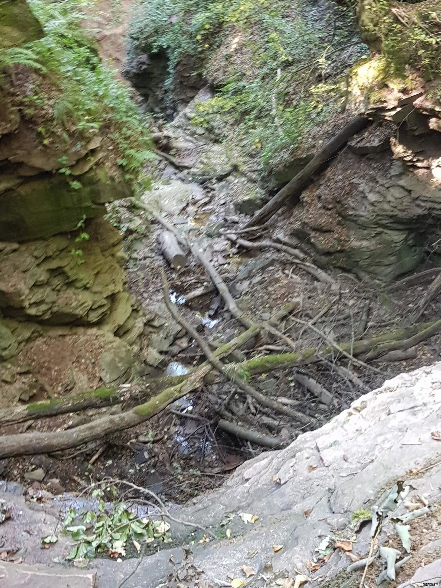 Ущелье Маргарэтеншлюхт в Оденвальде у Некара