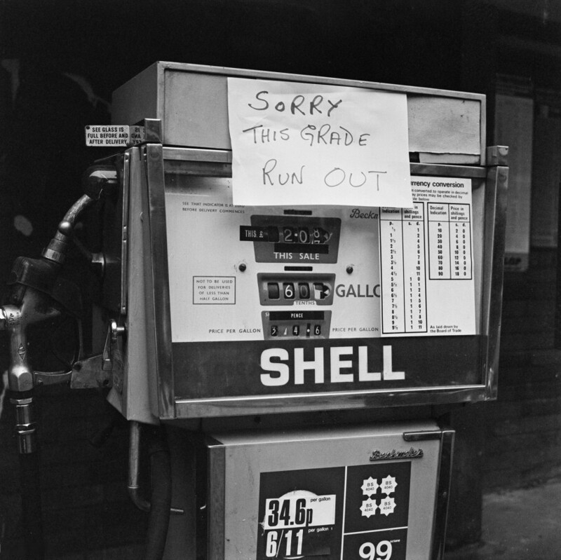 3 февраля 1971 года. Дефицит топлива в Лондоне.