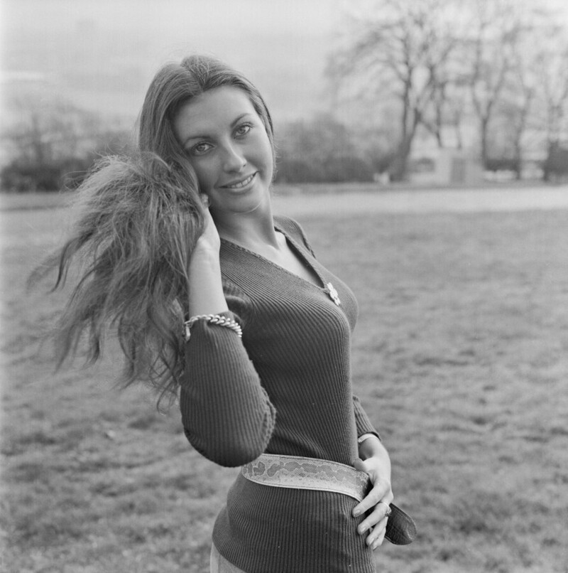 25 февраля 1971 года. Британская модель Мэрилин Коул.