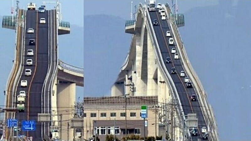 Так ли крут мост в Японии, каким он выглядит на снимках