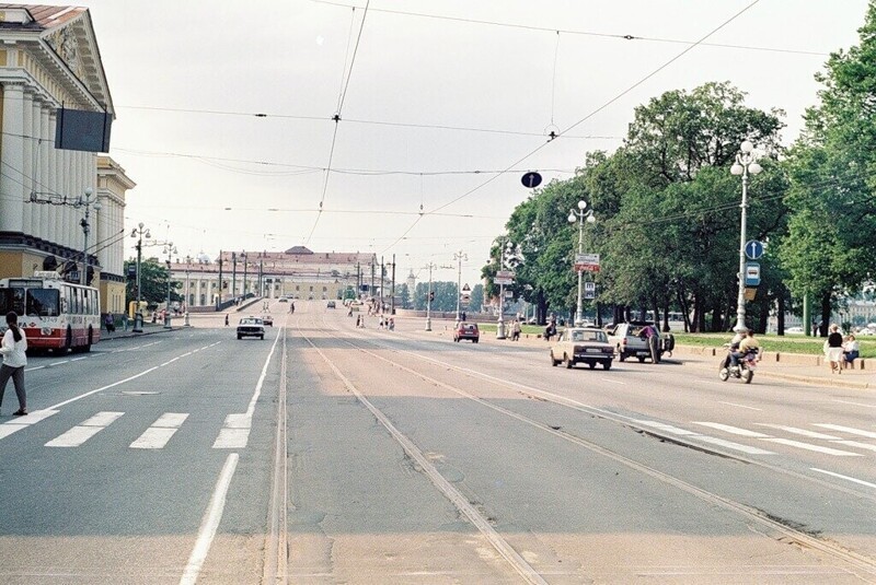 Прогулка по Санкт-Петербургу 1997 года