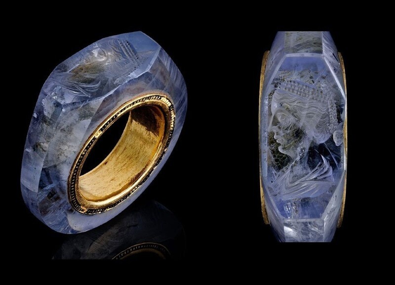 Сапфировое кольцо возрастом 2000 лет
