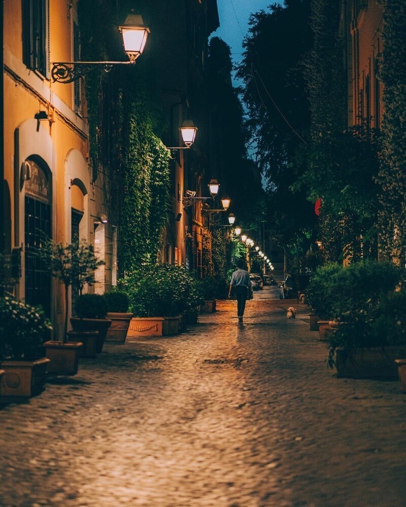 Улицы итальянских городов на снимках Давида Ориккио