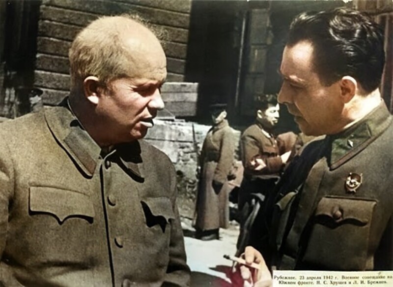 Хрущев и Брежнев на Южном фронте, 1942 год