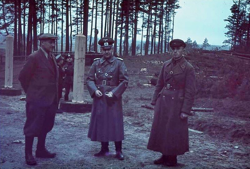 Установка немецко-советской границы, 1939 год