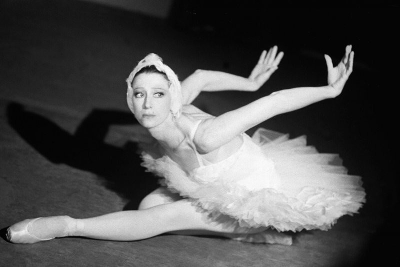 Майя Плисецкая - в балете Сен-Санса К. "Лебедь", 1980 год