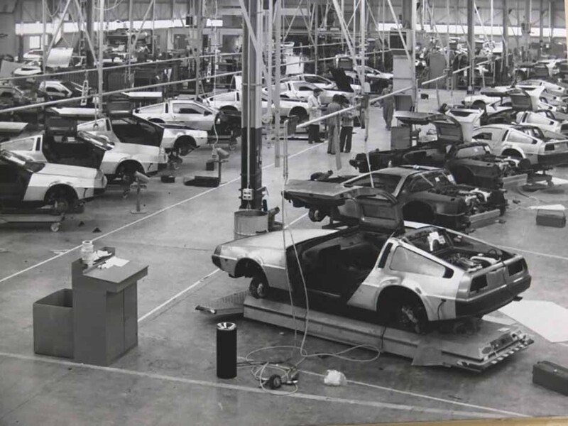 Завод DeLorean в Северной Ирландии, 1981 г.