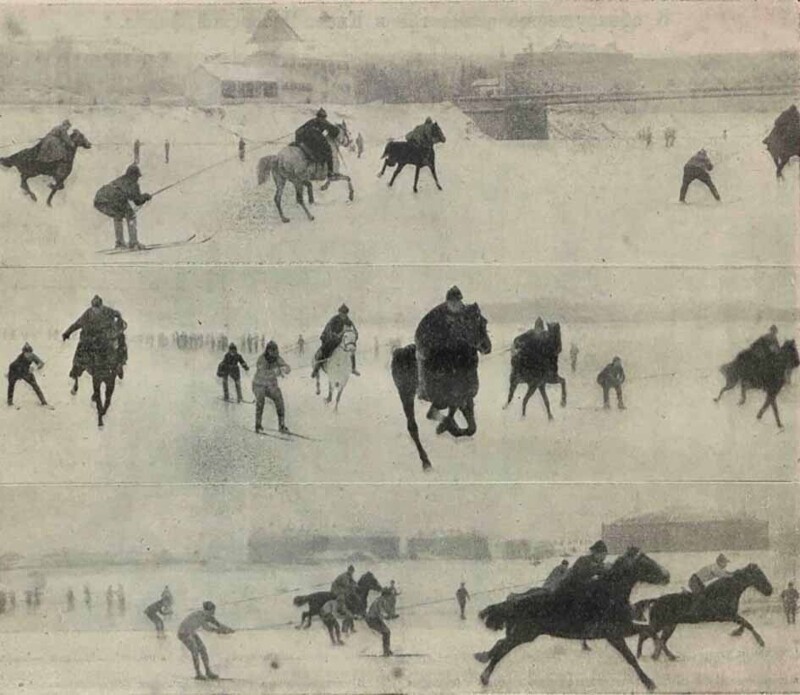 Первые московские соревнования по скиджорингу, 1925 г.