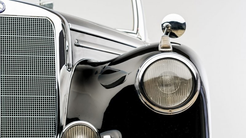69-летний кабриолет Mercedes-Benz, который почти всю жизнь принадлежал одному владельцу