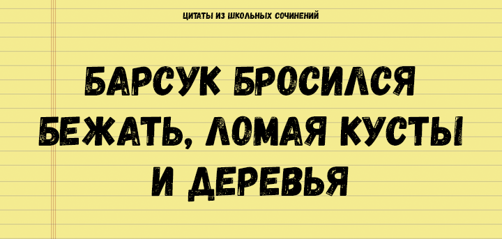 Цитаты из школьных сочинений, которые стоит сохранить для потомков