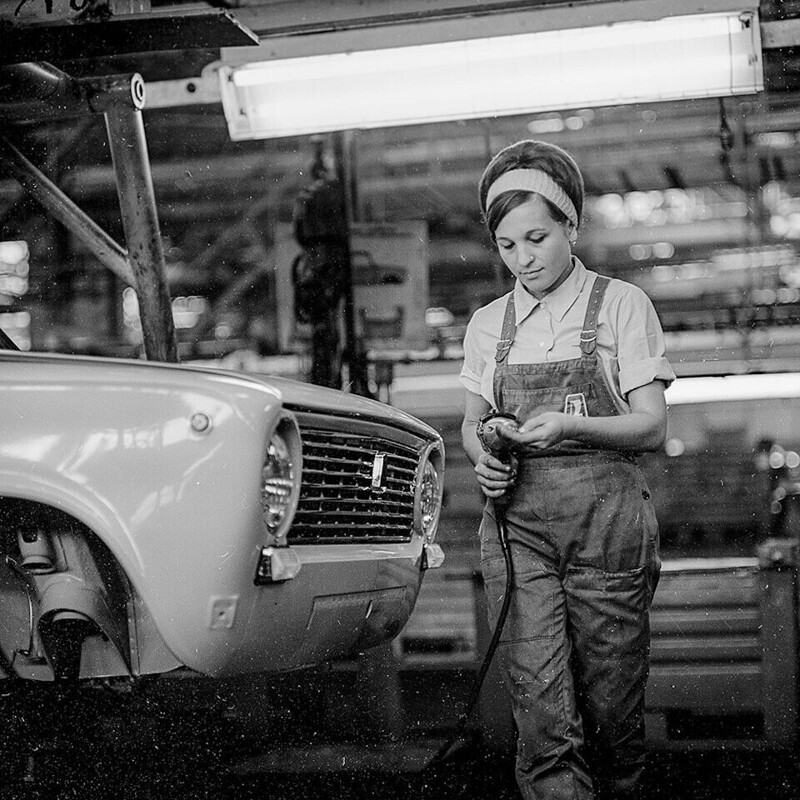 Рабочая краса или как выглядели рабочие девушки в СССР