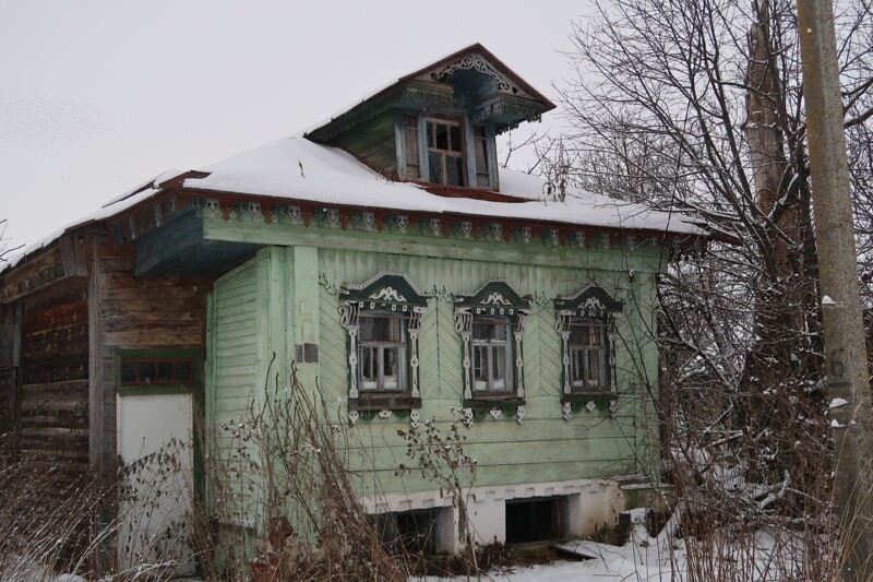 Старинный дом в селе Весь