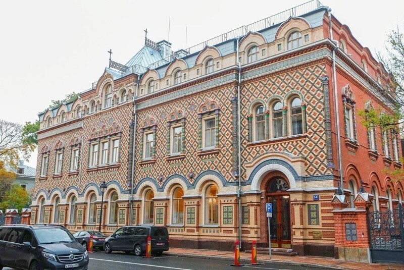 Дом Лопатиной (здание посольства Бразилии в Москве) ДО и ПОСЛЕ реставрации