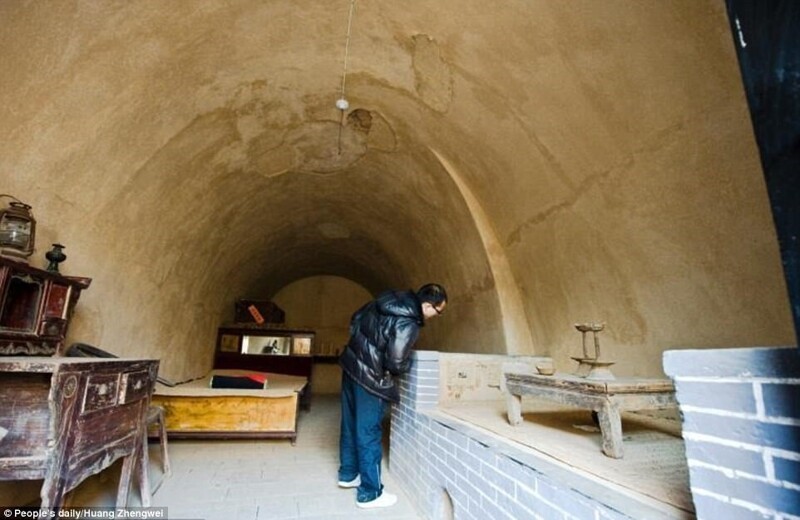 Необычные подземные жилища китайцев