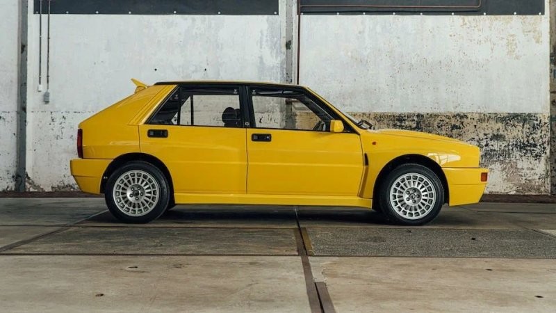 Lancia Delta HF Integrale Evoluzione "Giallo Ferrari" — Лимитированный "желток"