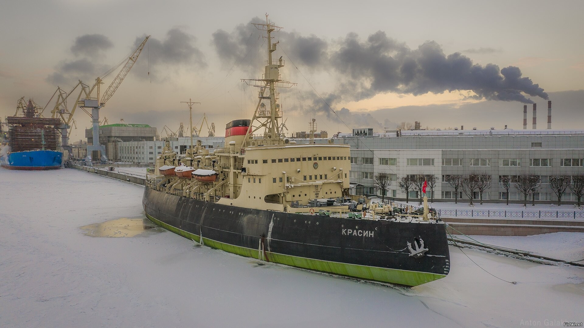 Красин ледокол в санкт петербурге фото