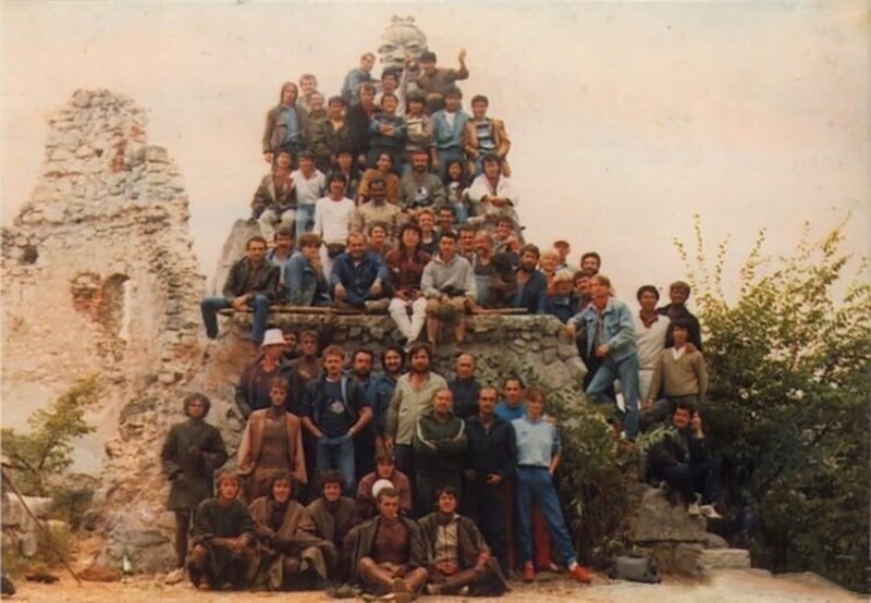 Съемочная группа, «Доспехи бога», 1986 год