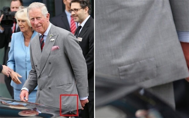 Принц Чарльз и его заплатки.
