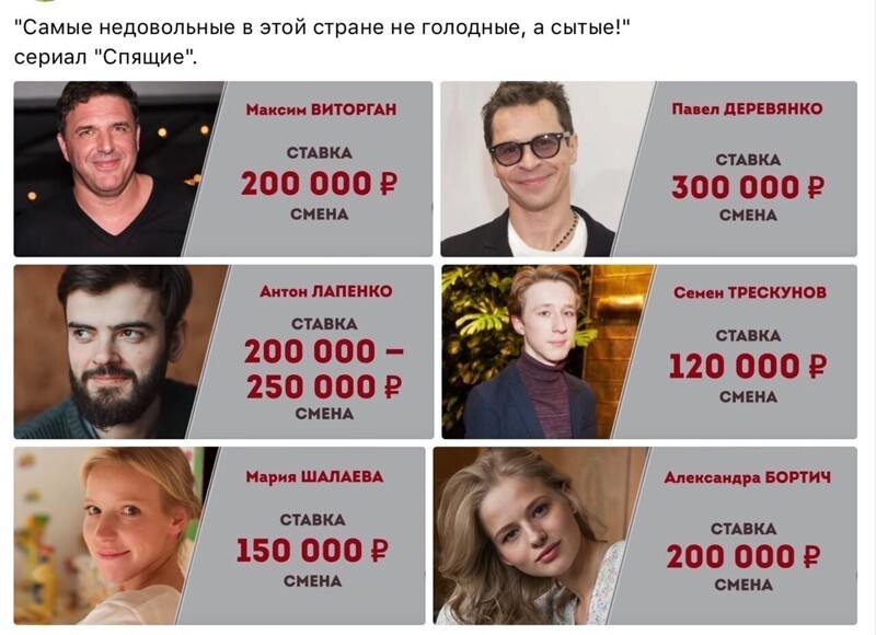 Не  могу понять , эта ставка ЗА ВЕСЬ телепроект какой-нибудь ( ну к примеру - сериал ) или действительно , за съёмочный день ( одну серию )  ... ???