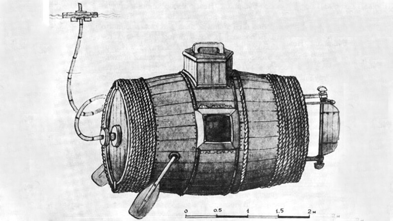 Первая русская подводная лодка