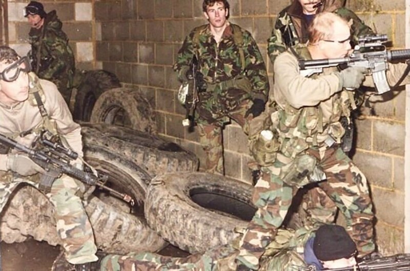 Британский SAS и американская «Дельта» во время совместных учений. 1992 год.