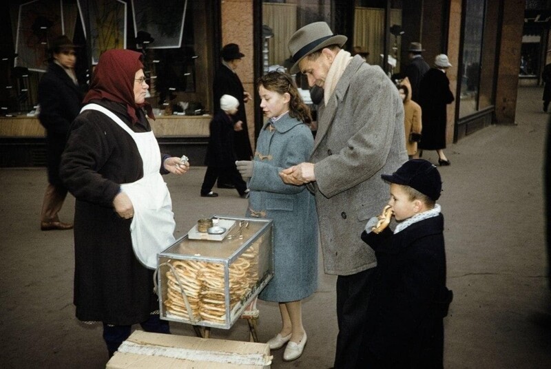 Торговля на улицах Москвы, 1960 год