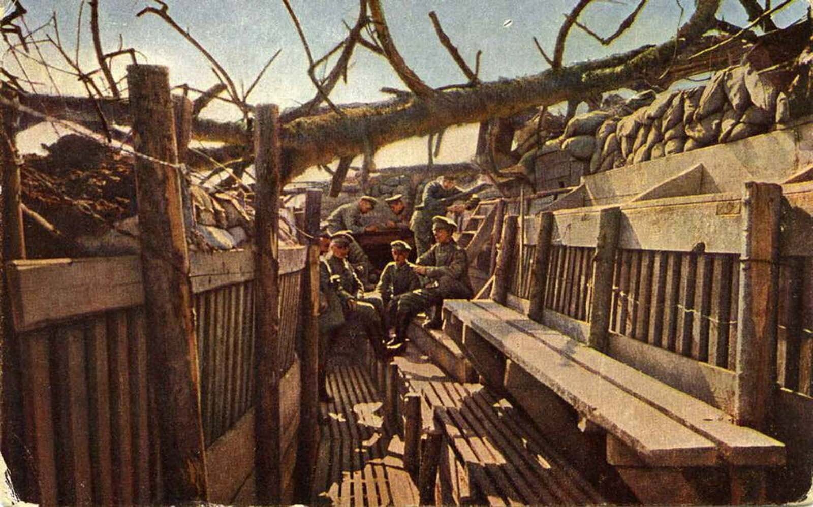 Окопы первой мировой войны
