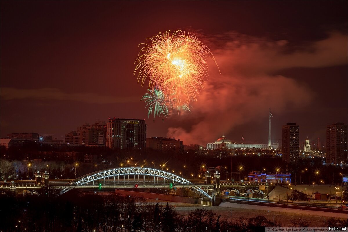 Салют в москве 23 февраля