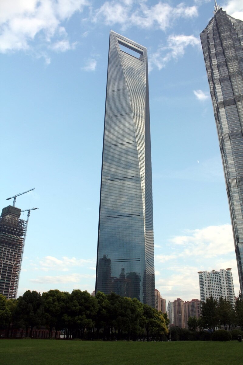 11. Шанхайский всемирный финансовый центр (492 м). Шанхай, Китай