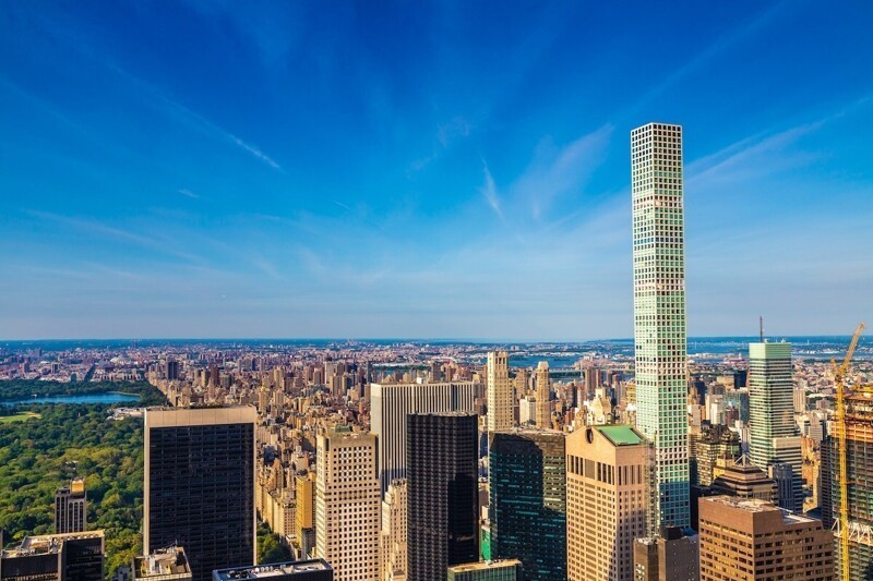 13. Башня Центрального парка (Central Park Tower), 472 м. Нью-Йорк, США