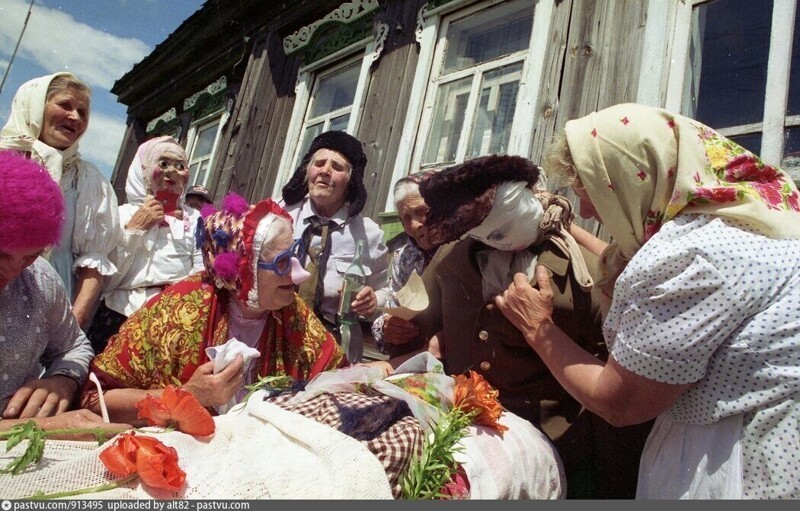 Праздник "Похороны Костромы", село Шутилово