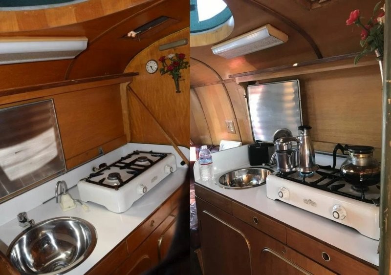 Кухня, спальня и санузел: старый Mercedes-Benz превратили в уютный автодом