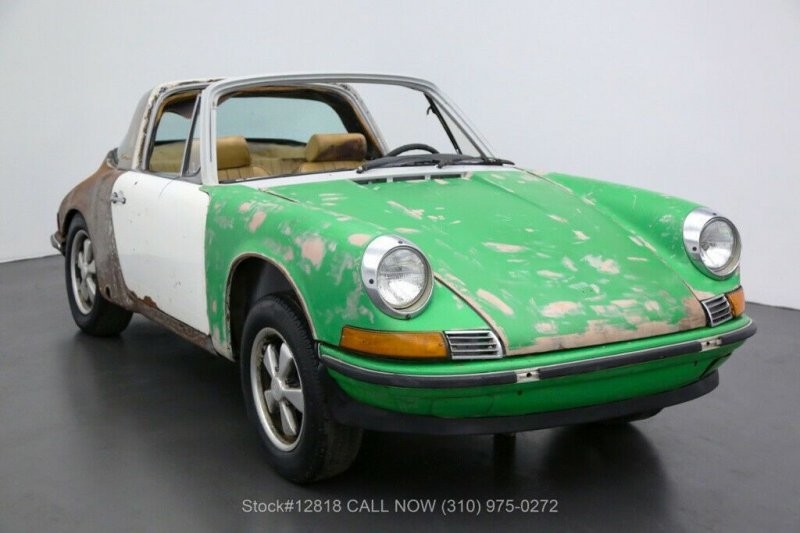 Редкий, но ржавый Porsche 911E Targa 1971 года продается за 40 000 долларов