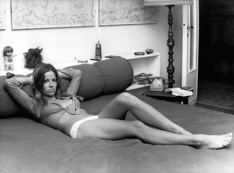 18 марта 1971 года. Рим. Немецкая актриса Марлен Аппельт.