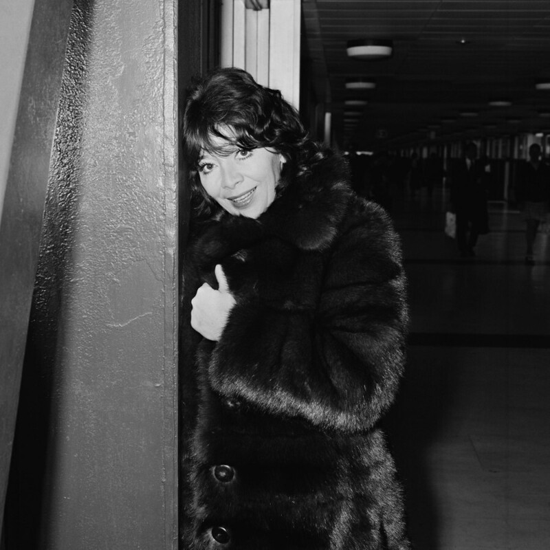 29 марта 1971 года. Французская актриса и певица Жюльетт Греко.