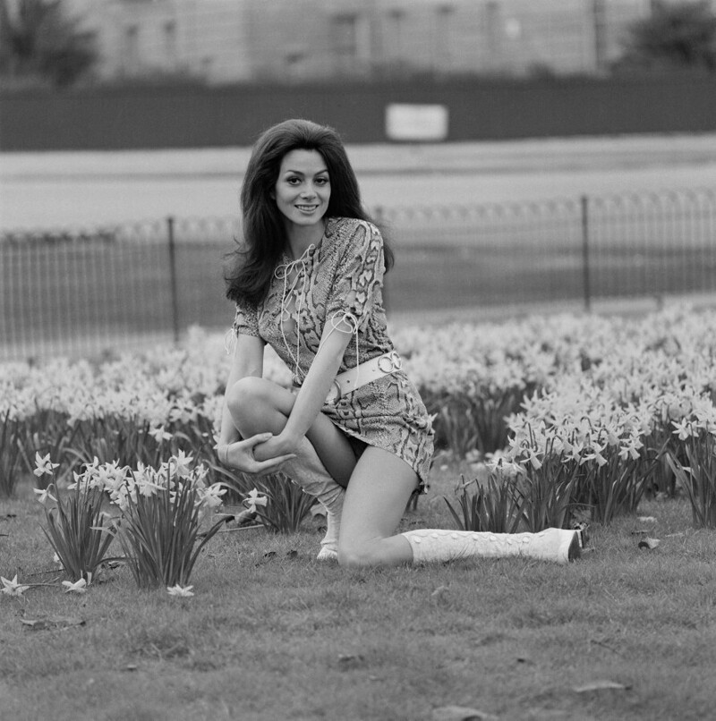 13 марта 1971 года. Британская актриса Анджела Грант. Фото S. E. Orchard.