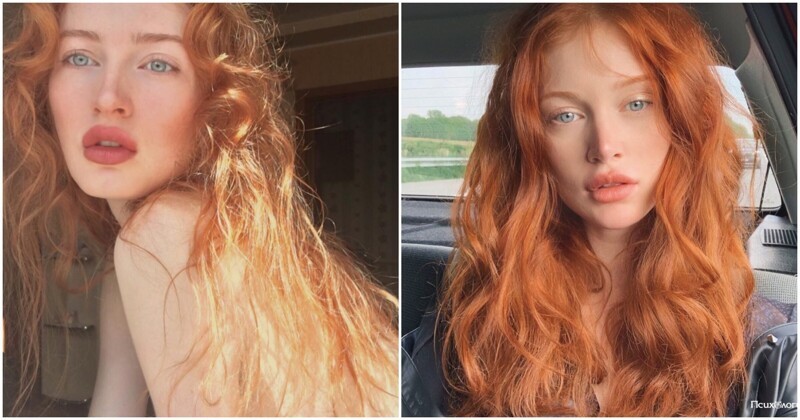 Самые красивые девушки с рыжими волосами (100 фото)