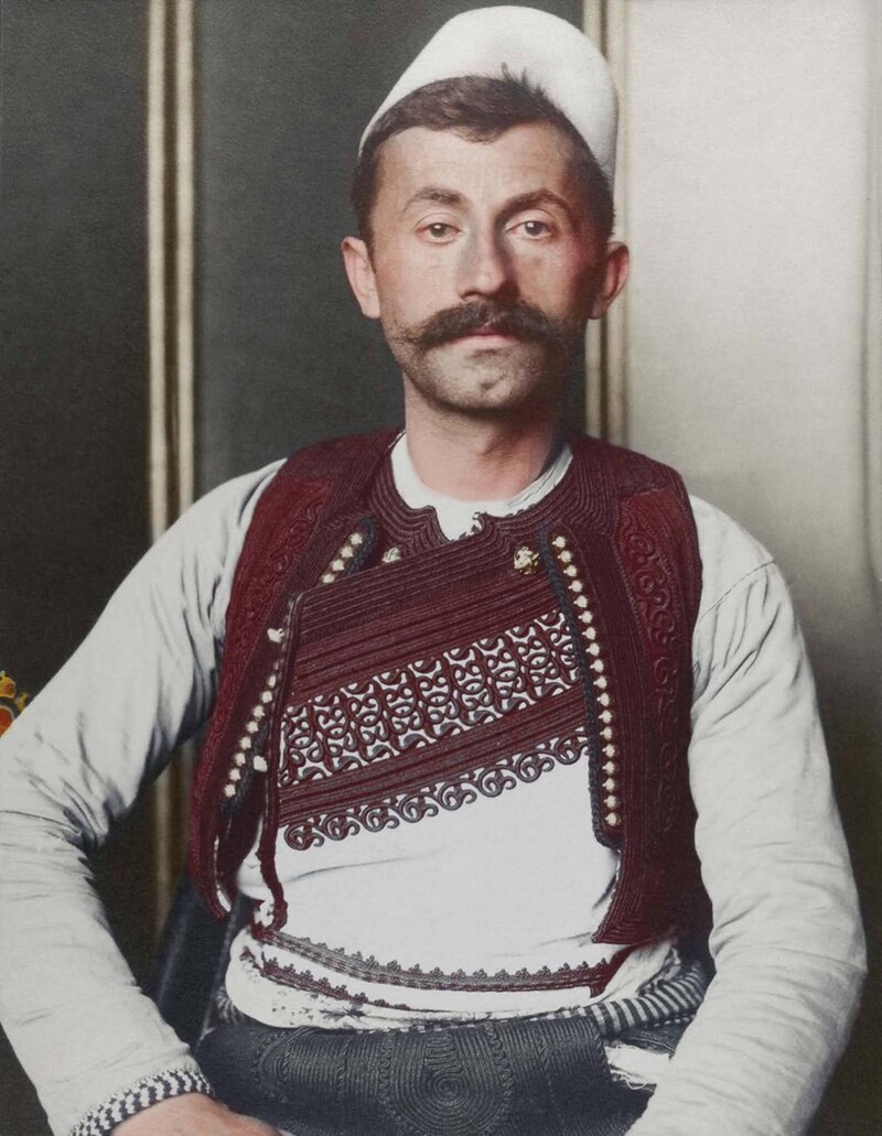 Албанский солдат, 1910